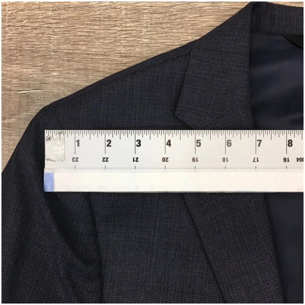 JOS A BANK Mens Blazer Sport Coat Casual Suit Jacket Size 42L Slim Fit Wool Suit